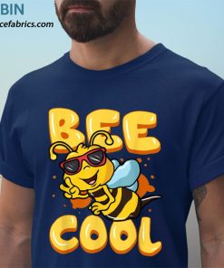 t shirt navy bee cool divertente apicoltore ape ehqMD