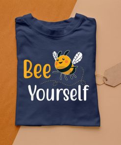 t shirt navy bee yourself GMgJr