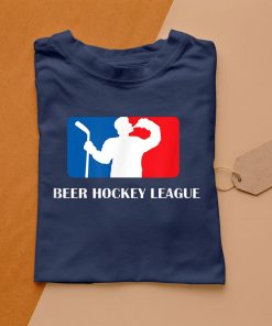 t shirt navy beer hockey league eqLd4