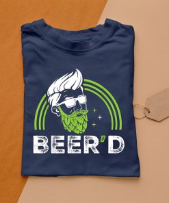 t shirt navy beerd i craft beer brauer homebrewing 0WUxs