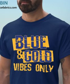 t shirt navy blue and gold game day group shirt for high school football hwFOF