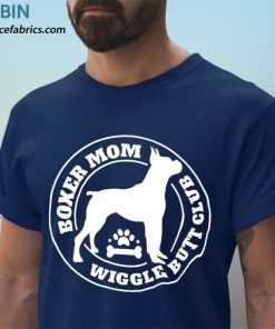 t shirt navy boxer mom wiggle butt club mY4iN