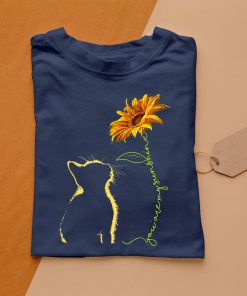 t shirt navy cat you are my sunshine cats DXXbE