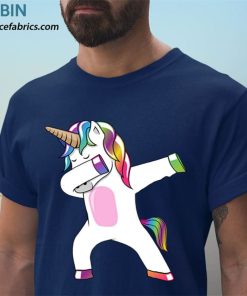 t shirt navy dabbing unicorn 5l1UX