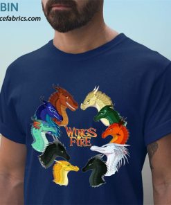 t shirt navy dragon tribes rP2nR