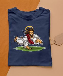 t shirt navy gesC3B9 giocare a rugby divertente rugger OTJMD