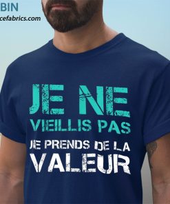 t shirt navy homme t shirt humour je ne vieillis pas cadeau anniversaire homme Bjty4