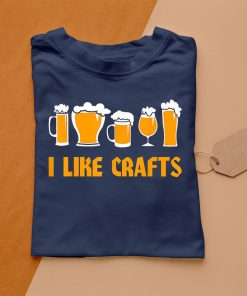 t shirt navy i like crafts beer lover yxtsr