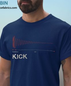 t shirt navy kick drum daw producer transient 26 tail vintage IuDXS