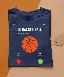 t shirt navy le basketball mappelle idC3A9e joueur basket ball cadeau drC3B4le eI0nS