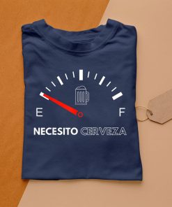 t shirt navy mexican beer necesito cerveza JG56q