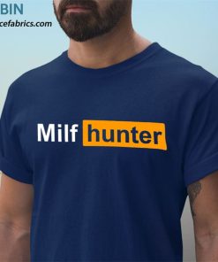 t shirt navy milf hunter yw5Jb
