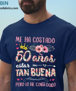t shirt navy mujer cumpleaC3B1os 50 me ha costado 50 aC3B1os estar tan buena camiseta TD4FE