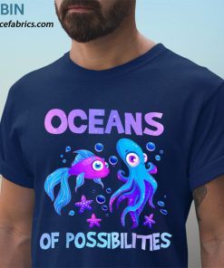 t shirt navy oceans of possibilities sea animal fish summer reading 2022 SbEgn