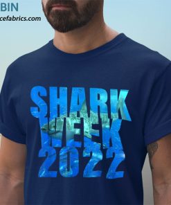 t shirt navy shark 2022 week passion for sharks ocean wsWm3