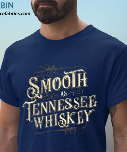 t shirt navy smooth as tennessee whiskey country UNJ52