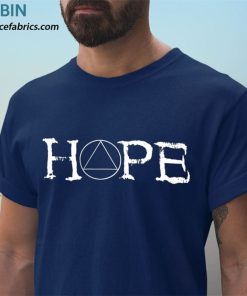 t shirt navy sobriety hope recovery alcoholic sober recover aa support z7PB4