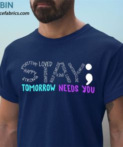 t shirt navy stay tomorrow needs you Qw9Fw