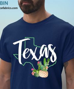 t shirt navy texas state map pride cactus vintage texas JrA5I