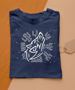 t shirt navy viking symbol nordic sign celtic vegvisir wolf qeYom