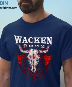 t shirt navy wacken open air the number ufIPX 1