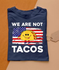 t shirt navy we are not tacos np4O9