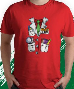 t shirt red bata de laboratorio de ciencias disfraz de cientC3ADfico camiseta OgfgC