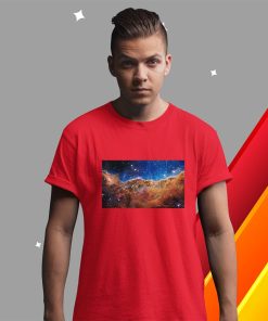 t shirt red carina nebula image from the james webb space telescope 2022 dJPkA