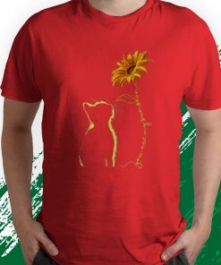 t shirt red cat you are my sunshine cats huSV3