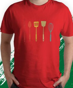 t shirt red cocinero divertido chef de cocina camiseta 9taIV