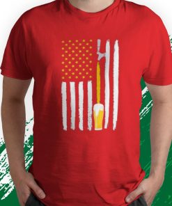 t shirt red craft beer american flag usa Raozg