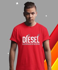 t shirt red diesel rolling coal RBYJd