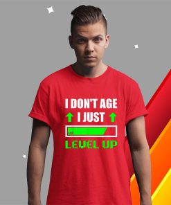 t shirt red duty call gaming legend of your league regalo videogioco OQEOI