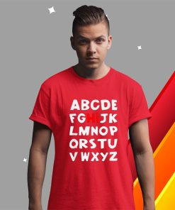 t shirt red hi alphabet back to school pre k kindergarten teacher abc qd8U5