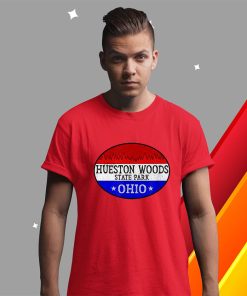 t shirt red hueston woods state park ohio oh patriotic coZlW