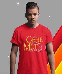 t shirt red ich gehe jetzt met trink2C nordic mythology viking OtcWn