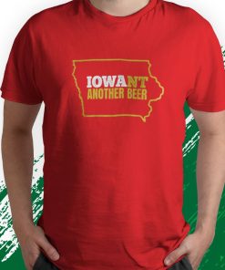 t shirt red iowa beer shirt distressed iowa state map 0i0N6
