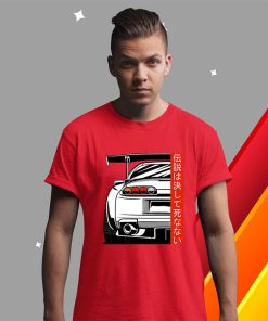 t shirt red japanese domestic market tuning retro 90s car legend CkXud