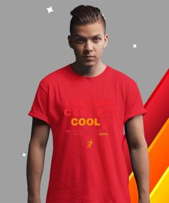t shirt red lalcool cest pas cool pourquoi le mot cool dans alcool P9lso