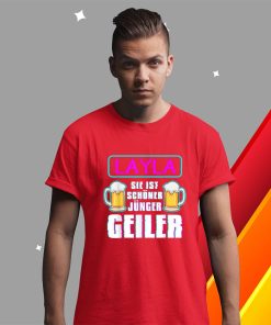 t shirt red layla sie ist schC3B6ner jC3BCnger heiler mallorca layla R0D5C