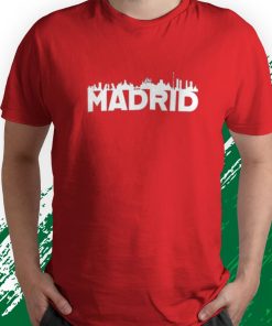 t shirt red madrid espaC3B1a silueta horizonte horizontal ciudad camiseta Fqaf2