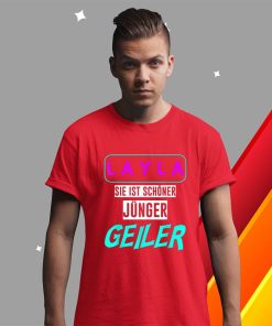 t shirt red mallorca layla sie ist schC3B6ner jC3BCnger heiler party malle ORWqB