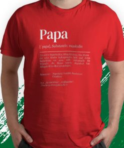 t shirt red papa definition uSPLT