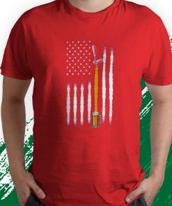 t shirt red patriotic us flag american brewery craft beer zJhaU