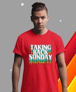 t shirt red taking back sunday funny apparel OCSgt