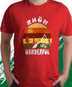 t shirt red vintage hiking rhC3B6n 69pQE
