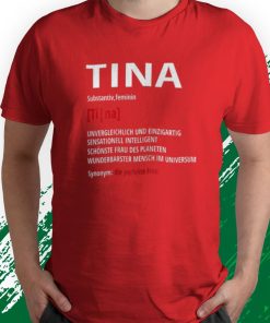 t shirt red womens tina first name gift funny slogan vQWa0