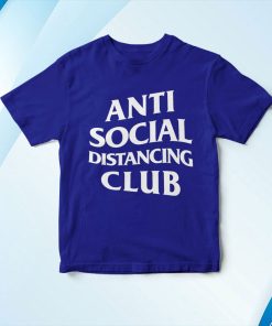 t shirt royal anti social distancing club xsQDh