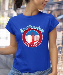 t shirt royal california san francisco city gift bridge souvenir sf G5dHW