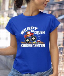 t shirt royal crush kindergarten monster truck back to school student 71j8w